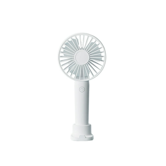 Ventilador Portátil Recargable Naiovety 1200mAh Mini USB Silencioso 3 Velocidades Blanco