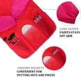 thumbnail image 4 of Delantal impermeable de manga larga para niños, arte para niños, pintura, cocinero, bata de alimentación, L, rojo kenally HA5522-13B, 4 of 6