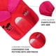 thumbnail image 4 of Delantal impermeable de manga larga para niños, arte para niños, pintura, cocinero, bata de alimentación, L, rojo kenally HA5522-13B, 4 of 6