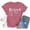 Pink, variant on Women's Retired Graphic T-Shirt Retirement Gift Letter Print Crewneck Tee Funny Short Sleeve Summer Top Casual Ladies Shirt