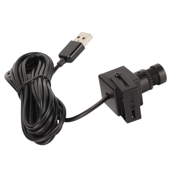 USB 2.0 Web Camera, Plug and Play 1/3 CMOS Sensor USB Web Camera Professional High Frame Rate 2MP for Home for Laptops USB,Type C