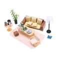 thumbnail image 3 of Juego De Muebles Para Casa De Muñecas, Juego De Mesa En Miniatura, Silla, Lámpara De Pie, 3 of 8