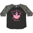 thumbnail image 3 of Inktastic Ballerina 3rd Birthday Girls Toddler T-Shirt, 3 of 5