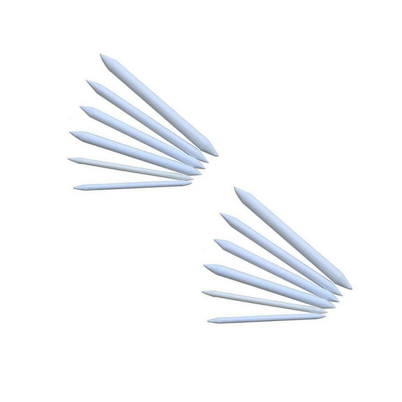 2 Pieces Detail Paint Brush Waxing Sticks Sketch Rub Pencil