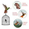 thumbnail image 4 of Hummingbird Decorations 9 Sheets 17 Pcs Window Clings Decor, Anti-Collision Window Clings to Prevent Bird Strikes on Window Glass, 4 of 7