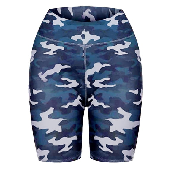Womens Leggings Tummy Control Shorts Athletic High Waist Workout Hidden Pockets Yoga Pants,Camouflage,S