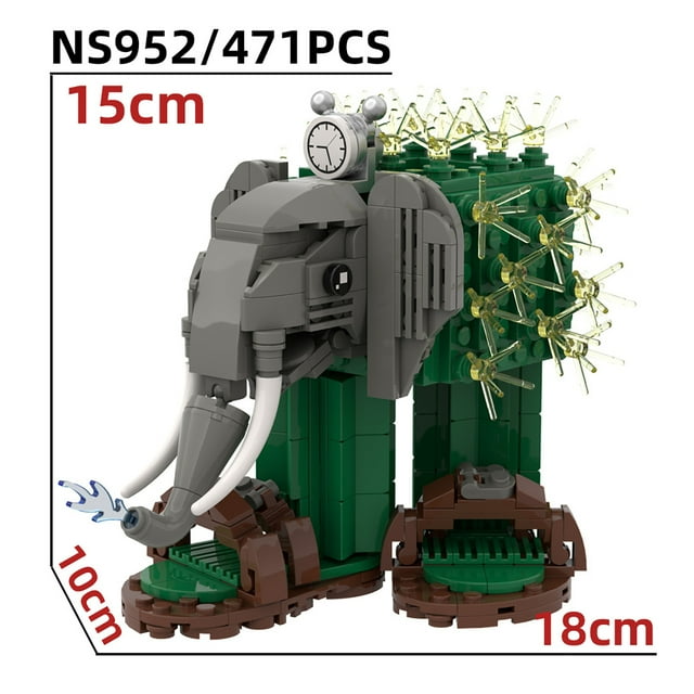 Set de bloques de construcción italiano Brainrot Tralalero – Juguetes de ladrillo de figura de acción creativa para niños, fans y coleccionistas, idea de regalo divertido