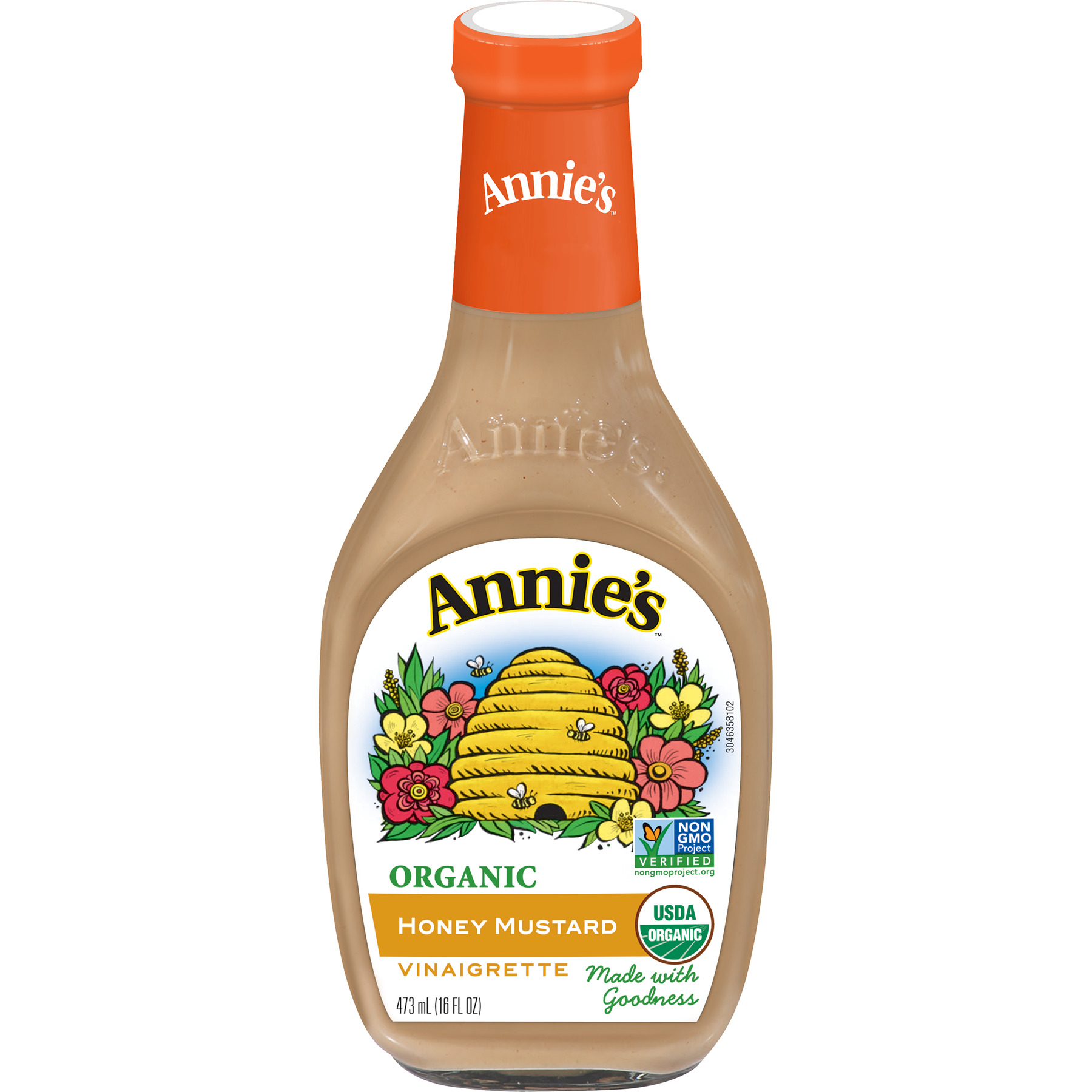 Annie's Lite Honey Mustard Vinaigrette Dressing, 16 fl oz