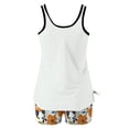 thumbnail image 4 of 2 Piece Swimsuit Sets for Women,Tankini Swimsuits for Women,Swim Suits for Women 2026 Two Piece Blouson Swim Tank Top with Shorts Modest Bathing Suit, 4 of 6