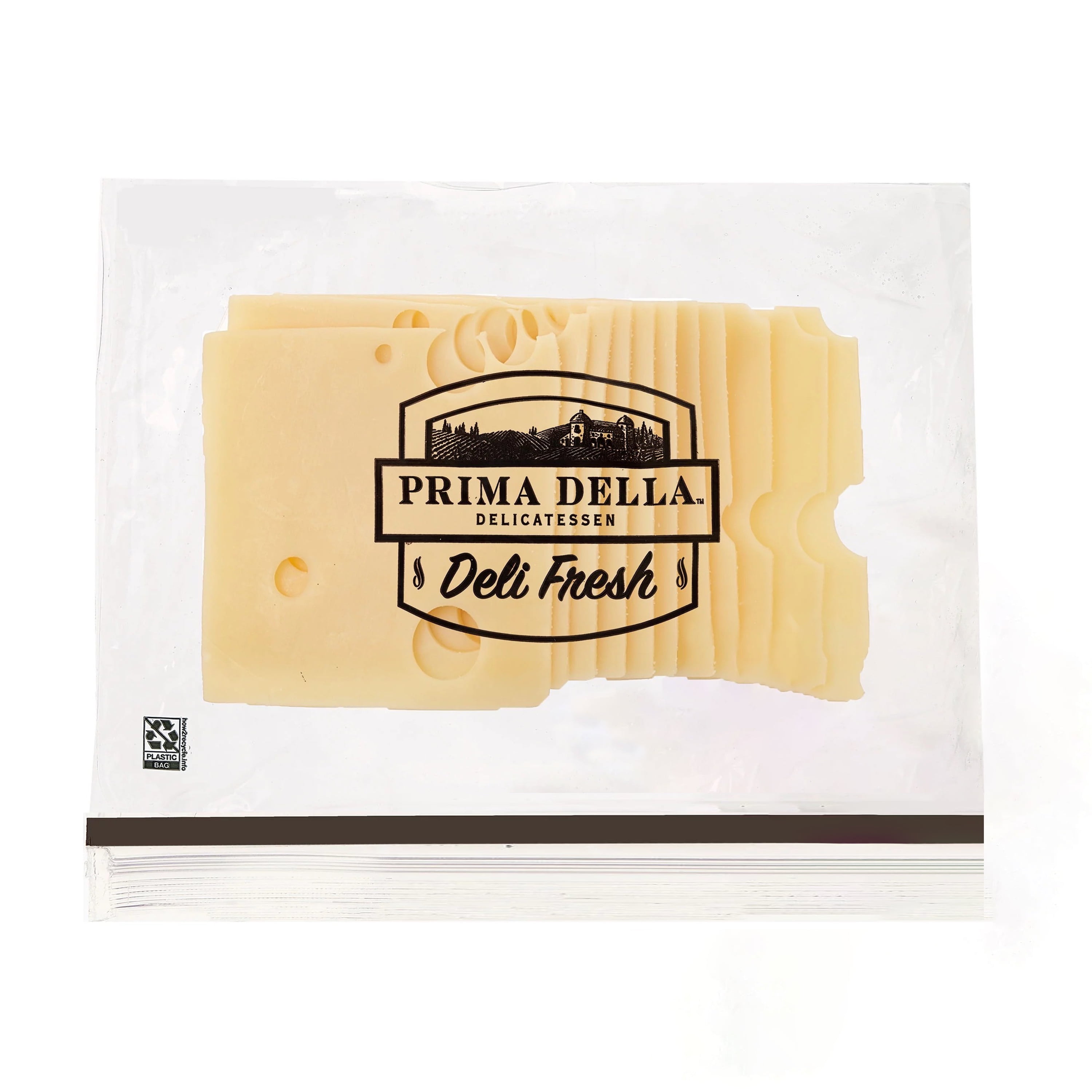 Prima Della Swiss Cheese, Sliced (Refrigerated)