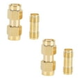 thumbnail image 1 of Male To Male Adapter, Practial SMA SMA Adapter, For Male To Male Double Pass Adapter, 1 of 8