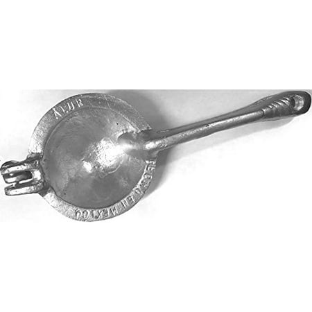 - Large Mexican Cast Aluminum Metal Lime Exprimidor de Lima Limon (sweet lemon) C?tricos Orange Manual Squeezer Hand Juicer Made in Mexico