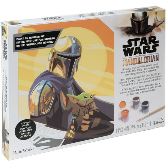 Paintworks® Mandalorian Paint-by-Number Kit
