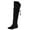 Black, variant on Boots for Women,Stylish Elevated Over The Knee Flat Heel Boots For Winter Warm Frosted Weather Comfortable Casual And Dress Wear,Knee High Boots Women,Black7