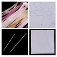 thumbnail image 3 of Abbracc Ribbon Embroidery s DIY Flower Painting Stamped Cross Stitch 05, 3 of 7