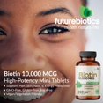 thumbnail image 3 of Suplemento Futurebiotics Biotina de 10,000 mcg 360 tabletas, 3 of 8