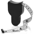 thumbnail image 3 of Paquete de 2 cintas métricas, cinta métrica ergonómica de 150 cm (60 ") para la circunferencia del cuerpo, cinta métrica suave de doble cara, para medir la longitud, 3 of 3