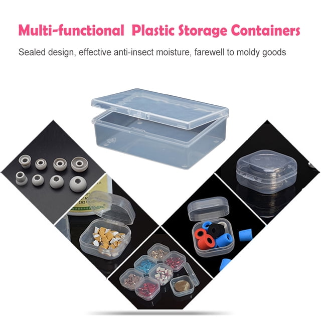 Plastic Boxes Useful Sundries Case Simple Professional Bin with Lid PP Container for Household Kitchen Office Company Hotel C972