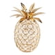 thumbnail image 1 of Figura de fruta de cristal, figurita coleccionable de metal hecha a mano para fiestas de hotel u oficina Piñas, 1 of 8