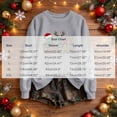 thumbnail image 3 of AnuYalue Christmas Sweatshirt for Women Trendy Merry Christmas Shirt Xmas Long Sleeve Outfits Crewneck Pullover, 3 of 8