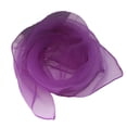 thumbnail image 1 of Jumpingount Bufandas cuadradas Pañuelo de gasa Actuando para representaciones teatrales Púrpura oscuro Accesorios de disfraces Morado oscuro 60*60cm, 1 of 6