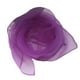 thumbnail image 1 of Minnieouse Bufanda cuadrada Pañuelo de gasa Accesorios de tela Adornos para el cabello Accesorio de fiesta colorido para representaciones Accesorios de disfraces Morado oscuro 60*60cm, 1 of 6
