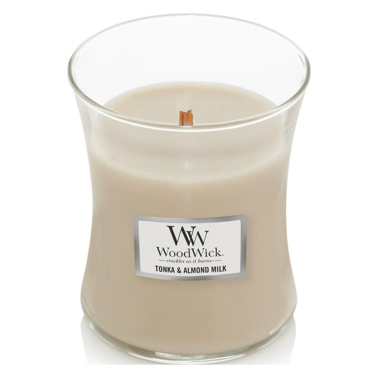 WoodWick Amethyst & Amber - 9.7oz Medium Hourglass Candle