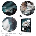 thumbnail image 3 of DESIGN ART Designart "White Lotus Floral Dreams I" Floral Lotus Wall Art Prints 16 in. wide x 32 in. high, 3 of 5
