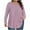 Womens Tops Pink, variant on Womens Plus Size Tops, Long Sleeve Shirts for Women Fall Lightweigth Casual Striped Printed Crewneck Dressy Blouses