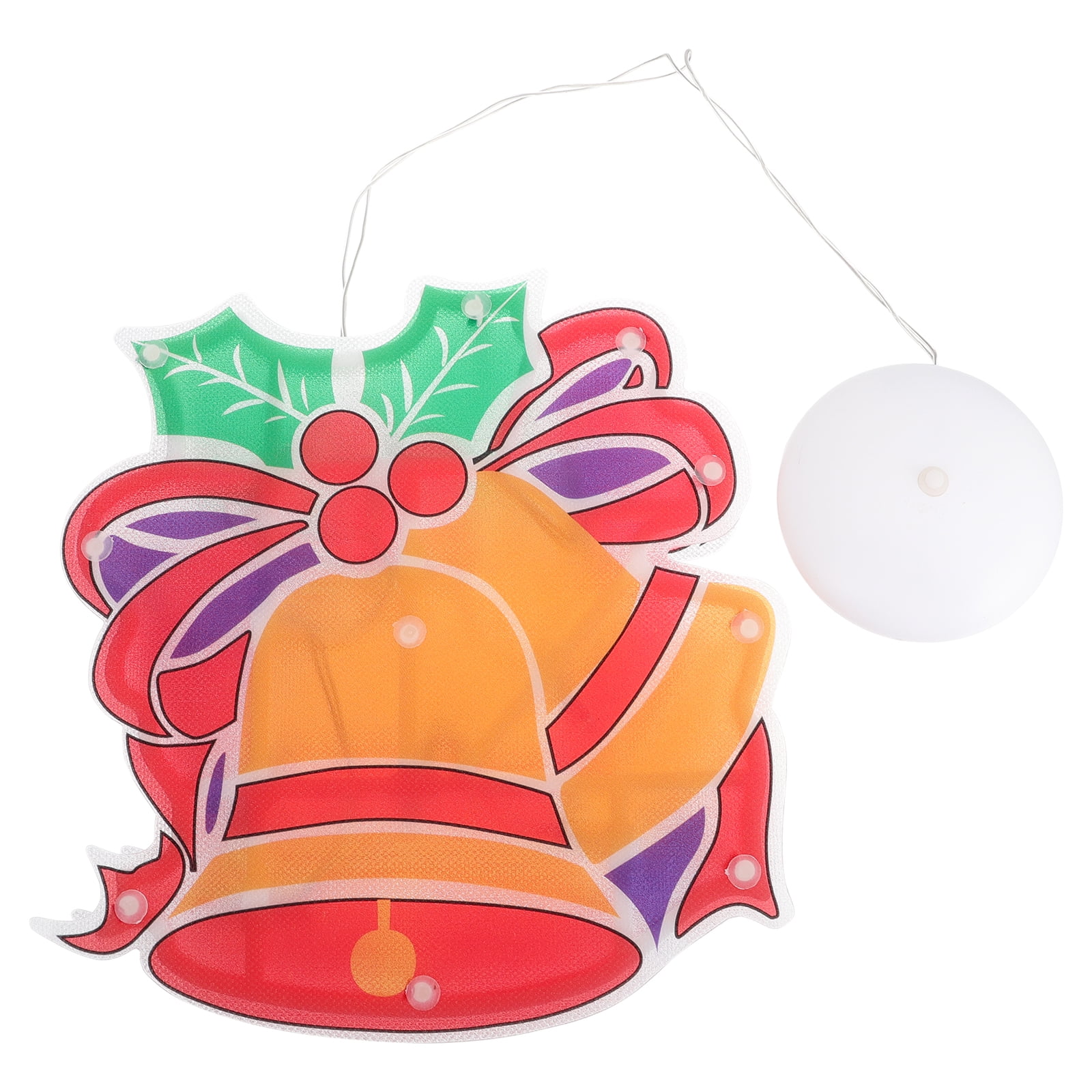 HOMEMAXS Christmas Decoration Lighted Window Suction Cup Night Lights