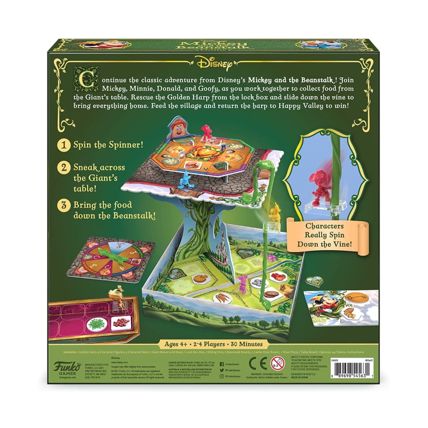 Funko Games: Mickey and The Beanstalk Game - Walmart.com