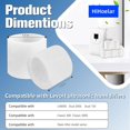 thumbnail image 4 of Lot de 30 Filtres de Remplacement pour Humidificateur LEVOIT Classic160, Dual150, Dual200S, Classic300(S), LV600S, OasisMist450S, Humidificateurs 6000S Supérieurs, 4 of 5