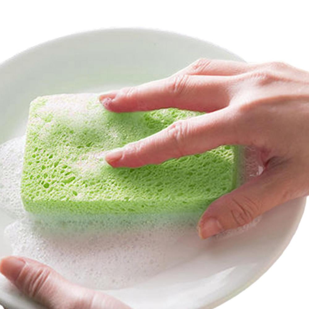 Dish Sponge Oil Free Household Cleaning For Kitchen Non-Scratch