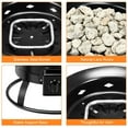 thumbnail image 4 of Costway Portable Fire Pit Outdoor 58,000 BTU Propane Patio Lava Rocks Camping Events, 4 of 10
