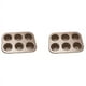 thumbnail image 1 of 2 moldes para pasteles Canele de 6 cavidades, molde antiadherente para hornear Canele para horno, molde de acero al carbono para Caneles, herramienta para hornear, 1 of 7