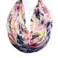 thumbnail image 3 of Wrapables® Retro Lightweight Infinity Scarf, Savanna Pink, 3 of 7