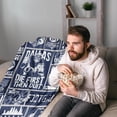 thumbnail image 6 of Football Gifts Ideas for Men, Football Throw Blanket Gifts for Men Women Boys Kids, Football Fans Flannel Blanket 60"X50", 6 of 6
