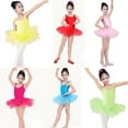 thumbnail image 3 of Toddler Girls Ballet Tutu Skirt Kids Ballet Leotards Dance Outfits Ballerina Costume Tutu Dress Party Costumes for Dance 3-8T, 3 of 3