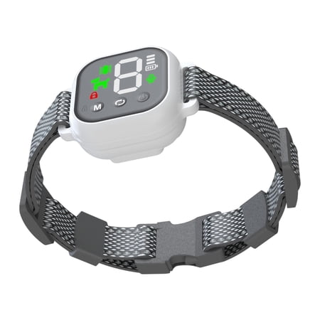 Humane Dog Bark Training Collar With 1 To 8 Levels Sensitivity Control And Rechargeable Battery
