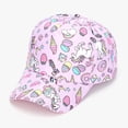 thumbnail image 6 of Karoyedx Boys Baseball Caps Trendy Baby Baseball Cap Infant Sun Hat Cotton Soft Embroidery Toddler Summer Outdoor Light Purple Size,2-6 Years, 6 of 7