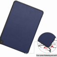 thumbnail image 5 of Dteck Case For All-New Kindle Fire HD 8 Tablet and Fire HD 8 Plus Tablet (10th Generation,2020 Release), Slim Lightweight Folding Stand Smart Cover with Auto Sleep/Wake, darkblue, 5 of 7