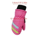 thumbnail image 3 of Fjofpr Toddler Gloves Winter Toddler Gloves Winter 4T Toddler Kids Boys Girls Gloves Winter Outdoor Windproof Warm Lock Temperature Ski Gloves（2-5Years）, 3 of 7