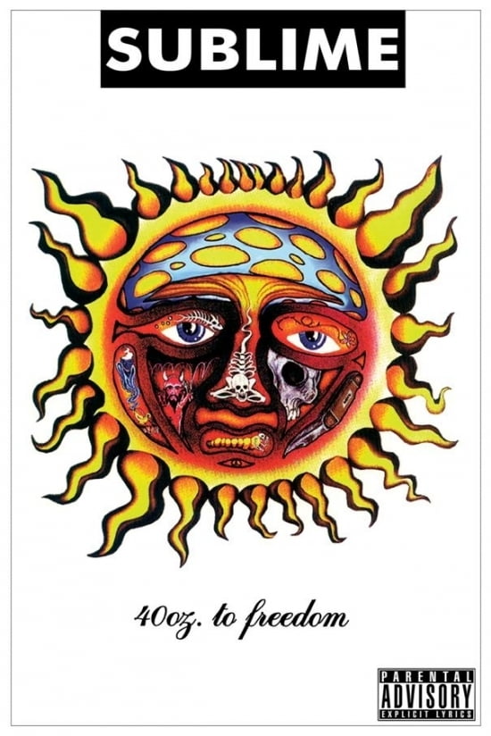 Sublime 40 Oz 40 Oz To Freedom Laminated Poster (24 X 36)