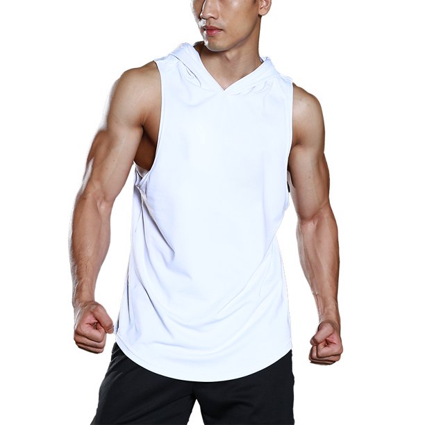 Chaleco de entrenamiento de atletismo y fútbol para hombre, chaleco holgado de secado rápido para correr, baloncesto, deportes para hombre