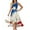 #013-Beige, variant on Xyxonk American Flag Dress Women Sleeveless Ruffled 4th Of July Flag Beach Sundress Fashion Casual Crew Neck Independence Day Dresses Beige M