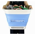 thumbnail image 6 of SAMMART 40L (10.5 Gallon) Collapsible Plastic Laundry Basket - Foldable Pop Up Storage Container/Organizer - Portable Laundry Hamper - Space Saving, 6 of 6