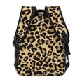 thumbnail image 4 of Horeoi Leopard Print Print Eco-Friendly Lightweight Student Backpack for School Travel - Ergonomic Padded Laptop Compartment & Multi-Pocket Design, 4 of 5
