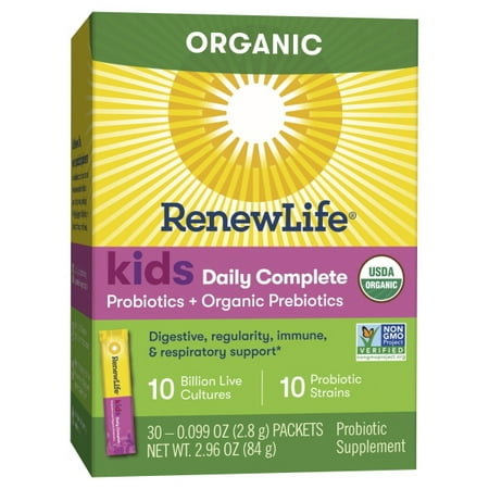 Renew Life Kids Daily Complete Probiotic and Prebiotic  - 30