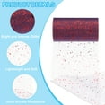 thumbnail image 3 of Uxcell Tulle Fabric Rolls, Fabric Spool Tulle Sparkling Ribbon Netting Sequin for DIY Tutu Skirts Crafts Wedding Midnight Blue, 3 of 6