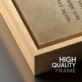 thumbnail image 5 of IDEA4WALL Framed Canvas Print Inspirational and Thought-Provoking Message Illustrations Wall Art Romantic Relax/Calm Artwork for Living Room, Bedroom, Office - 24"x36" NATURAL, 5 of 5